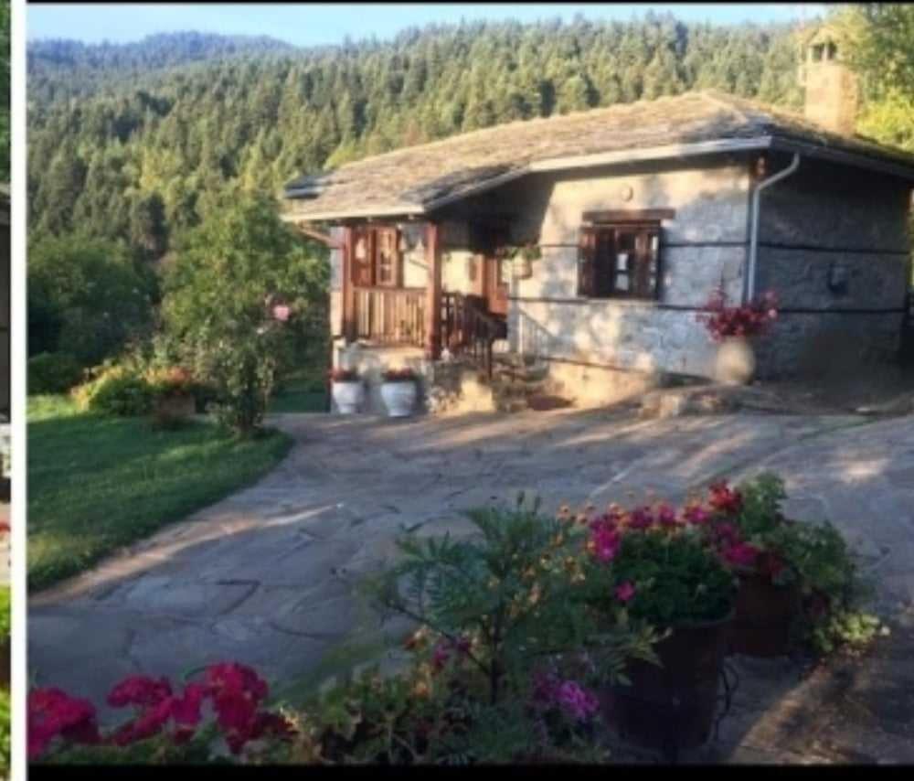 Παραδοσιακή Πέτρινη Κατοικία Στην Βλάχα Ελάτης Exteriör bild